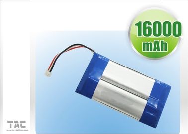 Ιονικές μπαταρίες πολυμερούς λίθιου IEC τυποποιημένες για τη δαπάνη και την απαλλαγή 0.5C PC 1.6ah 3,7V 0850110 ταμπλετών