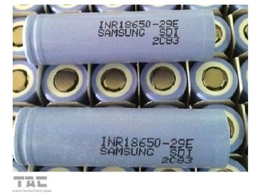 Ιονική μπαταρία λι INR18650-29E 2900mAh 3.7V Samsung επαναφορτιζόμενη για το φακό