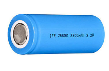 Μπαταρία 26650 μηχανικών δίκυκλων 3.2V LiFePO4 κυλινδρικός ενεργειακός τύπος 3000mAh