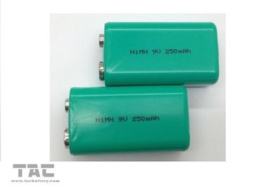 Επαναφορτιζόμενες μπαταρίες μπαταριών 9V 230mAh Nimh με το φορτιστή για το μικρόφωνο