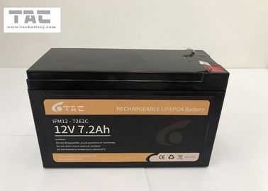 πακέτο μπαταριών 7.2Ah 12V LifePO4 για τη συνοδευτική και ηλιακή ελαφριά όξινη αντικατάσταση μολύβδου