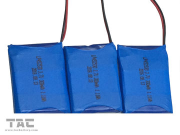 λι 3.7V 300mAh - πολυμερής επαναφορτιζόμενη μπαταρία 452530 συσκευασία PVC για IOT