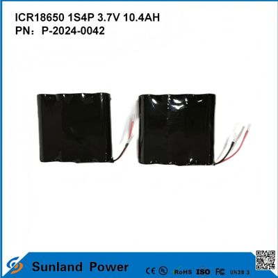 ICR 18650 1S4P Battery For A Versatile, High-Capacity Lithium Battery Solution,Παρέχει αξιόπιστη ενέργεια για ιατρικές συσκευές χαμηλής ισχύος.