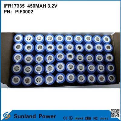 Η μπαταρία IFR17335 3.2V 450mah κατάλληλη για διάφορες συσκευές και σενάρια, συμπεριλαμβανομένων: ψηφιακά προϊόντα εξοπλισμός φωτισμού Ηλεκτρικά εργαλεία Μικρές συσκευές Συστήματα αποθήκευσης ενέργειας