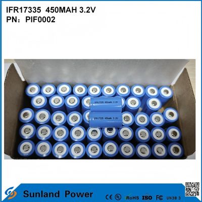 Η μπαταρία IFR17335 3.2V 450mah κατάλληλη για διάφορες συσκευές και σενάρια, συμπεριλαμβανομένων: ψηφιακά προϊόντα εξοπλισμός φωτισμού Ηλεκτρικά εργαλεία Μικρές συσκευές Συστήματα αποθήκευσης ενέργειας