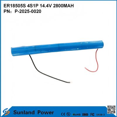 ER18505S 4S1P 14.4V 2800MAH Ανθεκτική σε υψηλές θερμοκρασίες, μπαταρία μεγάλης χωρητικότητας