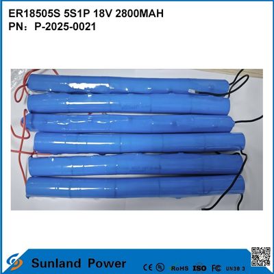 ER18505S 5S1P 18V 2800MAH Ανθεκτική σε υψηλές θερμοκρασίες, μπαταρία μεγάλης χωρητικότητας