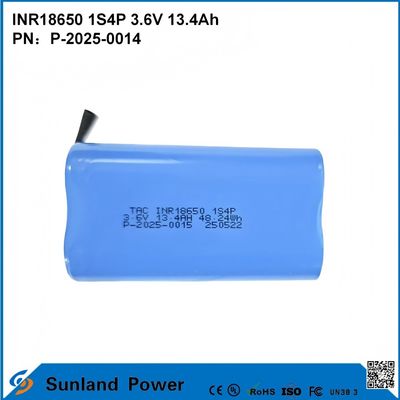 INR18650 1S4P3.6V 13.4Ah Ο τέλειος συνδυασμός υψηλής χωρητικότητας και υψηλής τάσης