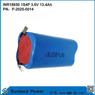 INR18650 1S4P3.6V 13.4Ah Ο τέλειος συνδυασμός υψηλής χωρητικότητας και υψηλής τάσης