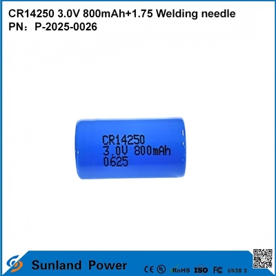 CR14250 3.0V 800MAH+1.75 ΜΠΑΤΑΡΙΑ ΜΕ ΒΕΛΟΝΗ ΣΥΓΚΟΛΛΗΣΗΣ