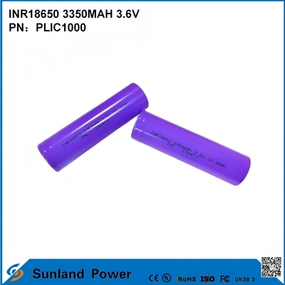 Μπαταρία INR18650 3350MAH 3.6V που χρησιμοποιείται σε καταναλωτικά ηλεκτρονικά συστήματα αποθήκευσης ενέργειας για κινητά, έξυπνα τερματικά, power banks