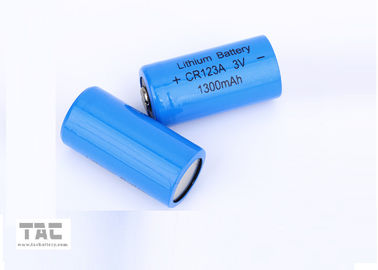 CR123A αρχική μπαταρία 1500 λίθιου LiMnO2 mAh με την υψηλής ενέργειας πυκνότητα