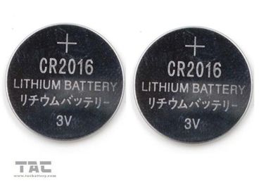 Μπαταρία κυττάρων νομισμάτων λίθιου λι-ΜΝ CR2016A 3.0V 75mA για το παιχνίδι, φως των οδηγήσεων, PDA, ρολόι