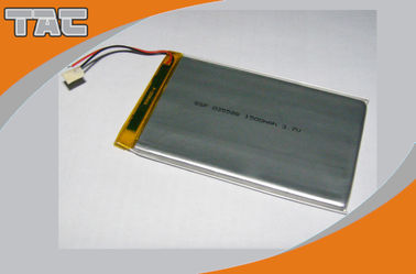 Ιονική μπαταρία GSP035088 3.7V 1500mAh πολυμερούς λίθιου με το PCB για το ηλεκτρικό παιχνίδι