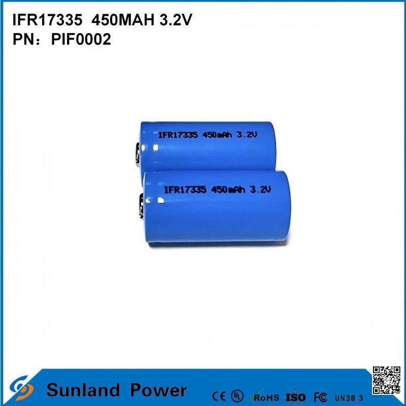 Η μπαταρία IFR17335 3.2V 450mah κατάλληλη για διάφορες συσκευές και σενάρια, συμπεριλαμβανομένων: ψηφιακά προϊόντα εξοπλισμός φωτισμού Ηλεκτρικά εργαλεία Μικρές συσκευές Συστήματα αποθήκευσης ενέργειας