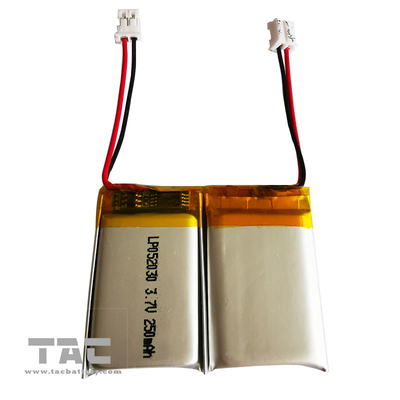 Μπαταρία Lipo πολυμερούς λίθιου LP052030 3.7V 250mAh επαναφορτιζόμενη για Bluetooth