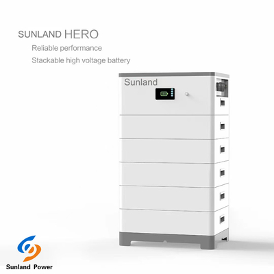 σύστημα 7.68KWH 20.48KWH αποθήκευσης ηλιακής ενέργειας 153.6V 409.6V για το σπίτι