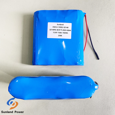 Μακρό κύκλο ζωής 15AH 12V LiFePO4 μπαταρία 32140 4S1P για προϊόν ανθεκτικό σε έκρηξη