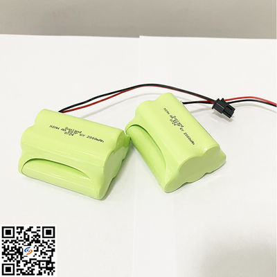 2000mAh επαναφορτιζόμενες μπαταρίες NiMH AA με 500 κύκλους