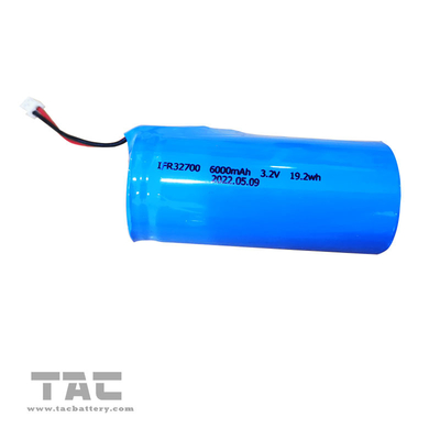 Πακέτο 32700 6AH BMS μπαταριών FR4 3.2V LiFePO4 για τη φορητή συνοδευτική μπαταρία λίθιου