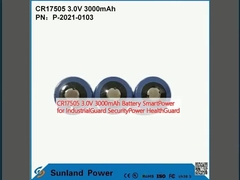 CR17505 3,0V 3000mAh μπαταρία SmartPower για IndustrialGuard ΑσφάλειαPower HealthGuard