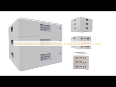 Αναφορτιζόμενη συσσωρευτική μπαταρία λιθίου ανθεκτική 51.2V 50Ah για το σπίτι