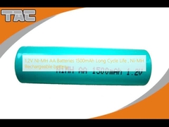 1.2V NI-MH AA μπαταρίες 1500mAh Μακρό κύκλο ζωής, Ni-MH επαναφορτιζόμενη μπαταρία