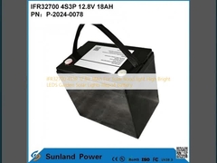 IFR32700 4S3P 12.8V 18Ah Για ηλιακό φως πλημμύρας υψηλής φωτεινότητας LEDS κήπος Ηλιακά φώτα μπαταρία lifepo4