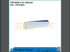 Ifr10440 3.7v 200mah Χρησιμοποιείται για GPS Δρόμους Πλακέτες Παιχνίδια Λυχνικές λάμπες Ηλιακά φώτα δρόμων Ασύρματες συσκευές επικοινωνίας Ηλεκτρικά εργαλεία Οπτικοακουστικό εξοπλισμό Έξυπνα μετρητές Συστήματα ασφαλείας Φωτισμός έκτακτης ανάγκης