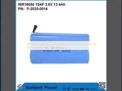 INR18650 1S4P3.6V 13,4Ah μπαταρία τέλειος συνδυασμός υψηλής χωρητικότητας και υψηλής τάσης