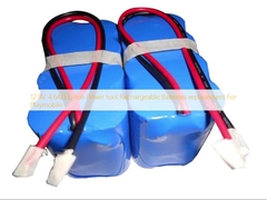 12.8V 4.6AH Λιθιοειδές ηλεκτρικό εργαλείο Ανανεώσιμες μπαταρίες για Playmobile